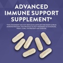 Nature's Way Sambucus Advanced Immune Capsules with Black Elderberry, Vitamin C, Vitamin D, Echinacea and Zinc, Immune System Support with EpiCor*, 80 Capsules 3