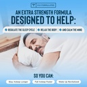 Relaxium Sleep Quick Gummy, Sleep Aid Support, 5 mg Melatonin, Vitamin D-3, Prebiotic & Probiotic Blend, Gluten & Drug Free, Lemon Flavor, 60 Gummies 4