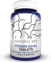 Nootropics Depot Vitamin D3 + K2 with Vitamin C Tablets | 60 Count | Cholecalciferol + Menaquinone-4 (MK-4) | Mood, & Bone Health | Healthy Calcium Absorption 2