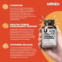 UMZU Ashwagandha Advanced Stress & Cortisol Support Supplement, Memory, Focus, Cognition, 24-Hour Extended Release (30 Day Supply | 30 Capsules) 3