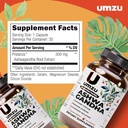 UMZU Ashwagandha Advanced Stress & Cortisol Support Supplement, Memory, Focus, Cognition, 24-Hour Extended Release (30 Day Supply | 30 Capsules) 5