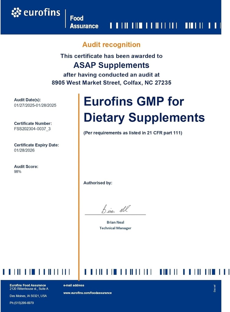 Absonutrix Citrus Bergamot Extract 500 mg, 4 Fl Oz Bottle, 200 Potent Servings, Easy-to-Consume Liquid Drops, Quick Absorption, Gluten-Free, Third-Party Tested, GMP-Certified, Non-GMO, Made in USA 6