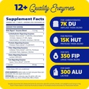 Enzymedica Kids Digest, Chewable Digestive Enzymes, Natural Fruit Punch Flavor, 60 Servings 6