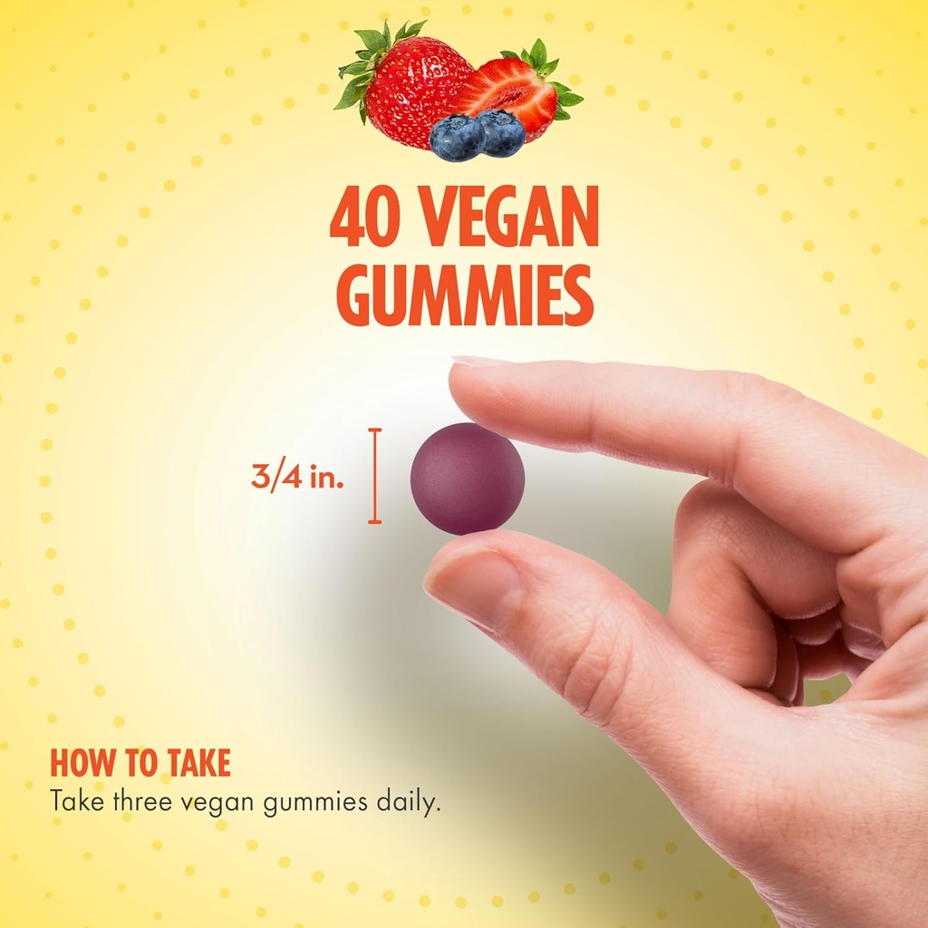 Sundance Zinc Gummies for Adults | 50mg | Mixed Berry Flavor | Vegan, Non-GMO and Gluten Free Supplement 5