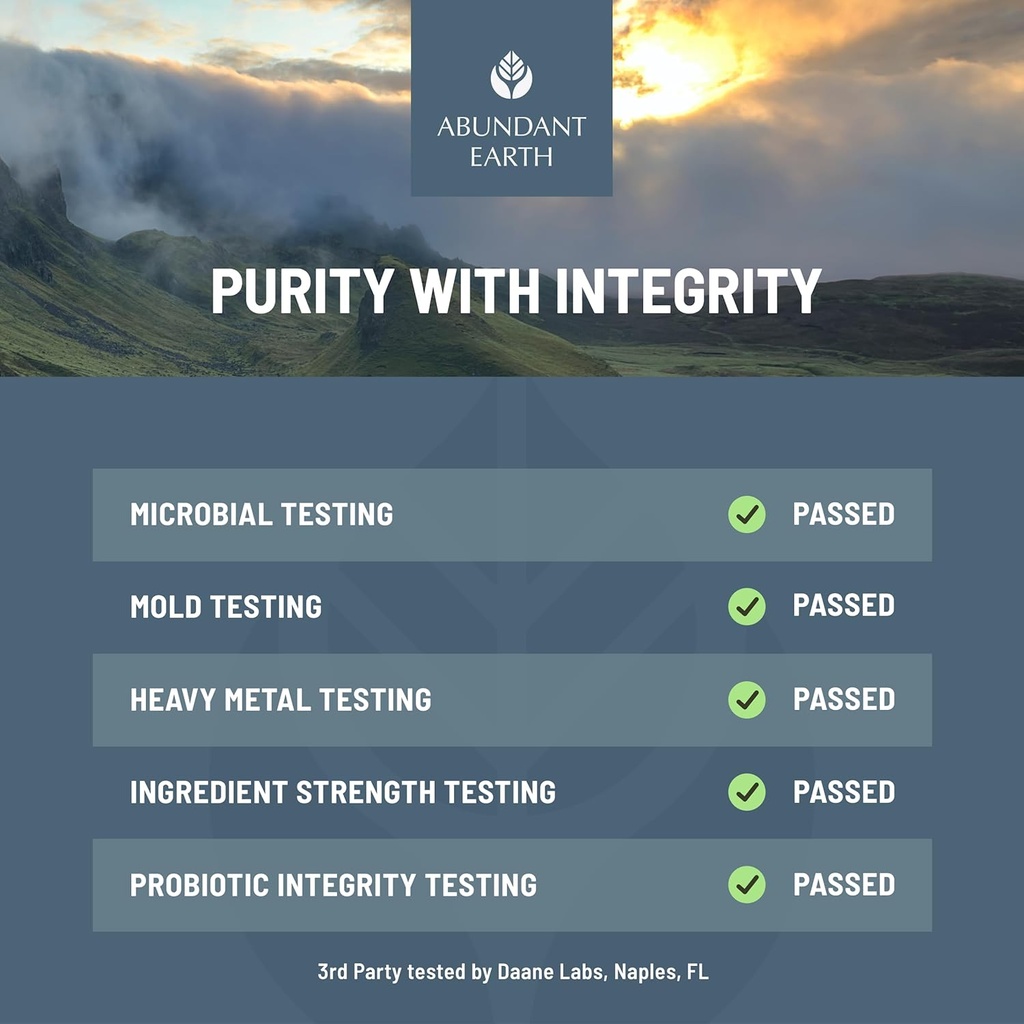 Abundant Earth Whole Food Multivitamin and Minding Down Sleep Support Capsules 6