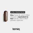 1,000mg Ultra High Strength St. John's Wort Capsules (Non-GMO) - 7X Concentrated Extract - 0.3% Hypericin - Highly Purified and Bioavailable - 120 Capsules 6