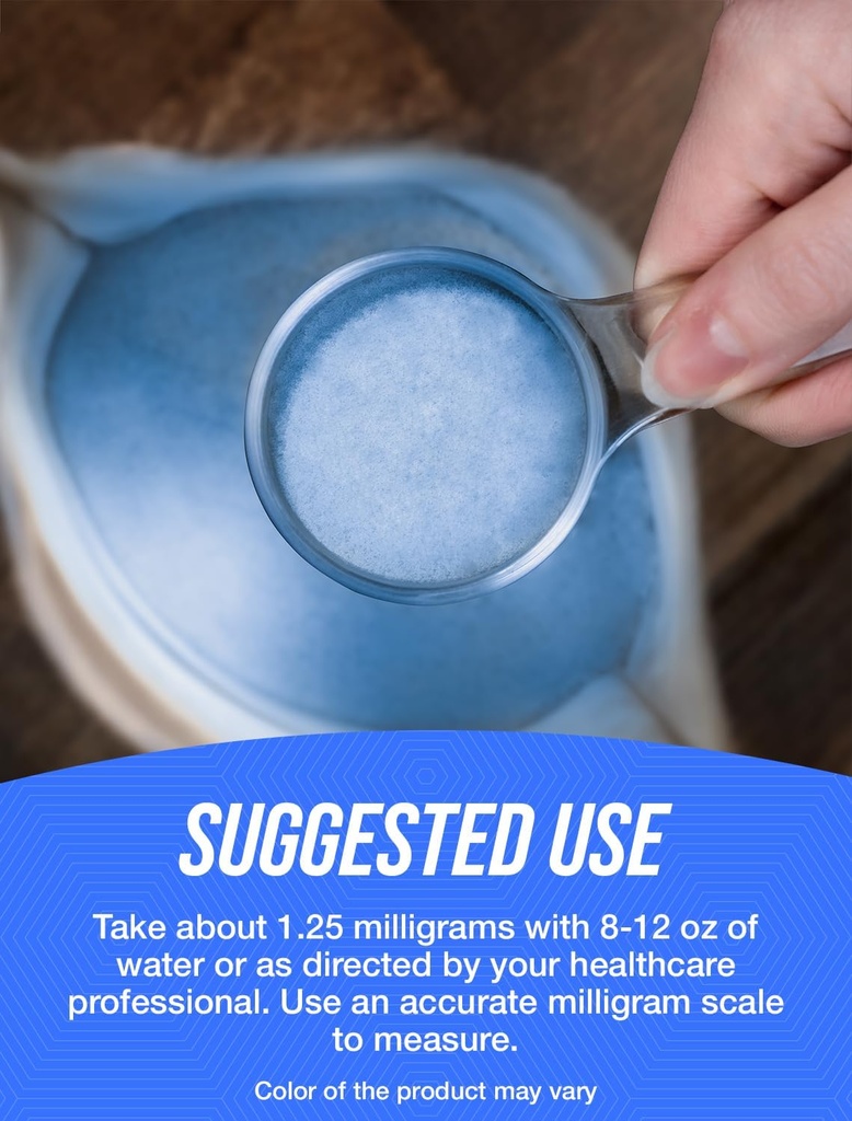 BulkSupplements.com Chromium GTF Powder - Chromium Polynicotinate - Gluten Free & Yeast Free, 1.25mg per Serving (200mcg), 100g (3.5 oz) (Pack of 1) 5