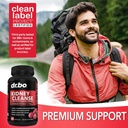 Kidney Cleanse & D Mannose Supplements - Kidney Detox Support Supplement, D-Mannose 500mg 1000mg Capsules - DMannose & Natural Cranberry to Support Kidneys, Bladder & Urinary Tract Health Supplements 5