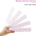 MOLN HYMY Weekly Pill Boxes and Organizer 2 Times a Day, 7 Day AM PM Pill Case Two Week, 14 Large Compartments Pill Dispenser to Hold Medication, Vitamins (Pink+Blue) 6