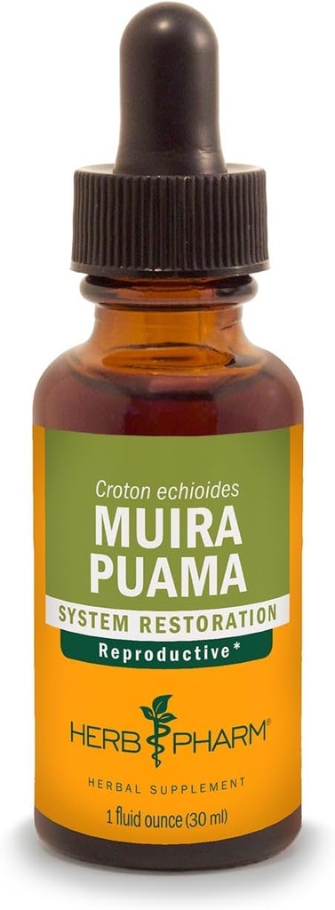 Herb Pharm Muira Puama Extract for Reproductive System Support - 1 Ounce 2