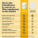 ColonBroom Psyllium Husk Powder with Stevia (Tropical Fruits) - Colon Cleanse for Bloating Relief & Gut Health - Colon Broom Fiber Powder Drink - Vegan Fiber Powder Stevia Supplement, 100 Servings 6