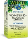Natural Factors Whole Earth & Sea Women's 50+ Multivitamin & Mineral, 1 Serving Contains Nutrition Equivalent to ½ lb of Veggies, 60 Tablets 2