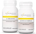 Integrative Therapeutics Bundle with Active B-Complex, 60 Capsules & L-Theanine, 60 Capsules - Active B-Complex to Support Energy Metabolism with 8 B-Vitamins* - L-Theanine to Support a Relaxed State* 2