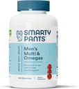 SmartyPants Men's Multi & Omegas Gummies, 120 Count 2