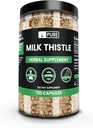 Pure Original Ingredients Milk Thistle (100 Capsules) No Magnesium Or Rice Fillers, Always Pure 2