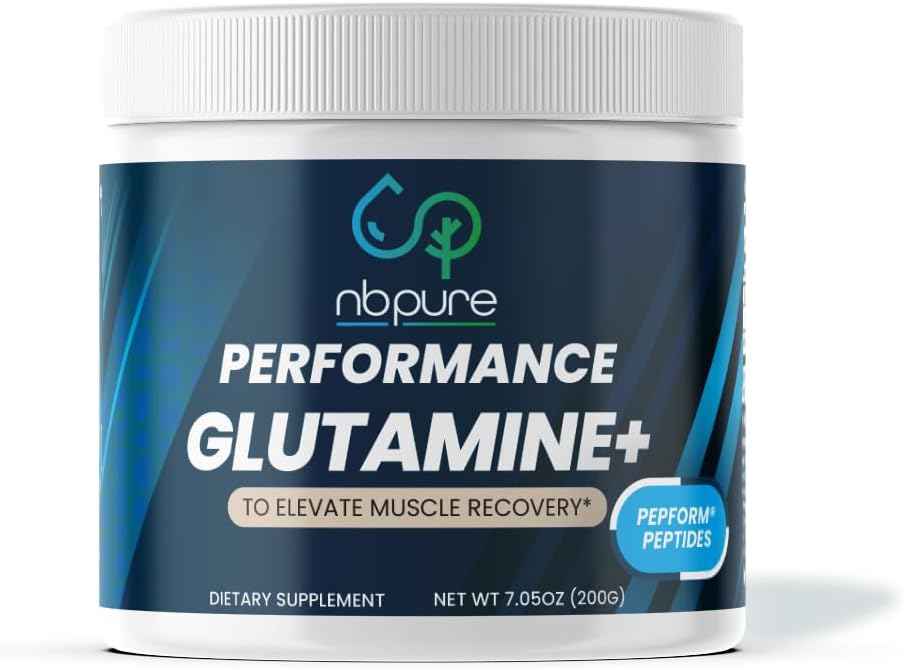 nbpure Performance Glutamine+: PepForm™ Glutamine Peptides – Non-GMO Muscle Recovery & Gut Health – Leaky Gut, Immune Support 2