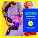 AdvoCare Spark Vitamin & Amino Acid Supplement - Focus & Energy Drink Powder Mix with Vitamin A, B-6, C & E - Also Includes L-Carnitine & L-Tyrosine - Grape, 14 Stick Packs 4