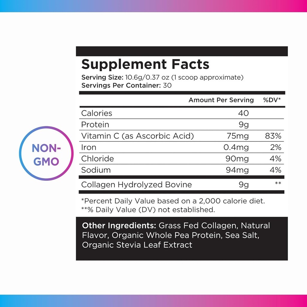 Livingood Daily Vanilla Collagen Powder for Women & Men, Hydrolyzed Collagen Peptides Powder with Vitamin C, Protein with 20 Amino Acids, Type I & III, Grass Fed, Keto, Paleo, Gluten Free, 30 Srvgs 6