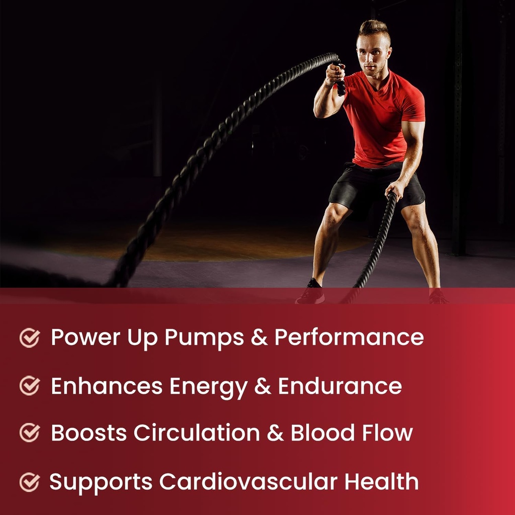 NutraChamps Complete Metabolic & Circulatory Support : Berberine & Nitric Oxide Booster Duo 3