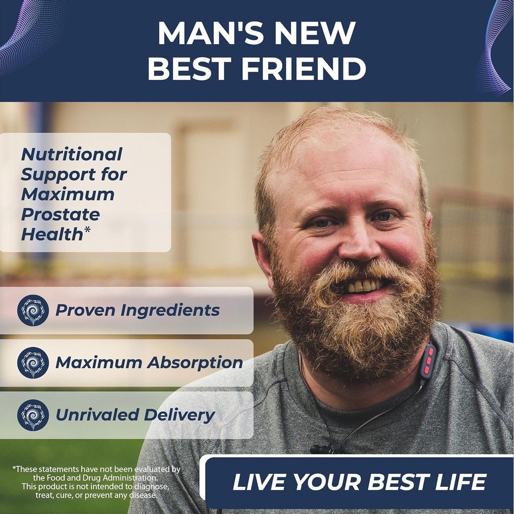 Intense Antioxidant with Prostate Support, Neurological Support Supplement, 300mg, 60 Capsules pnd Prostate Supplements for Men with Saw Palmetto, Supports Healthy Prostate Function, 60 Capsules 6