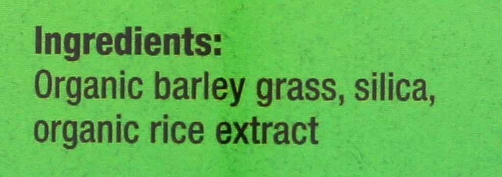 Pines Organic Barley Grass, 500 Count Tablets 5