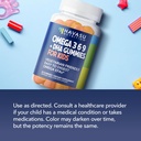 Omega 3 6 9 + DHA Gummies for Kids - Vegetarian, Plant-Based Fish Oil with DHA and EPA for Children 2+ to Support Body and Brain Development - No Fishy Taste - Lemon and Orange Flavors - 60 Count 6