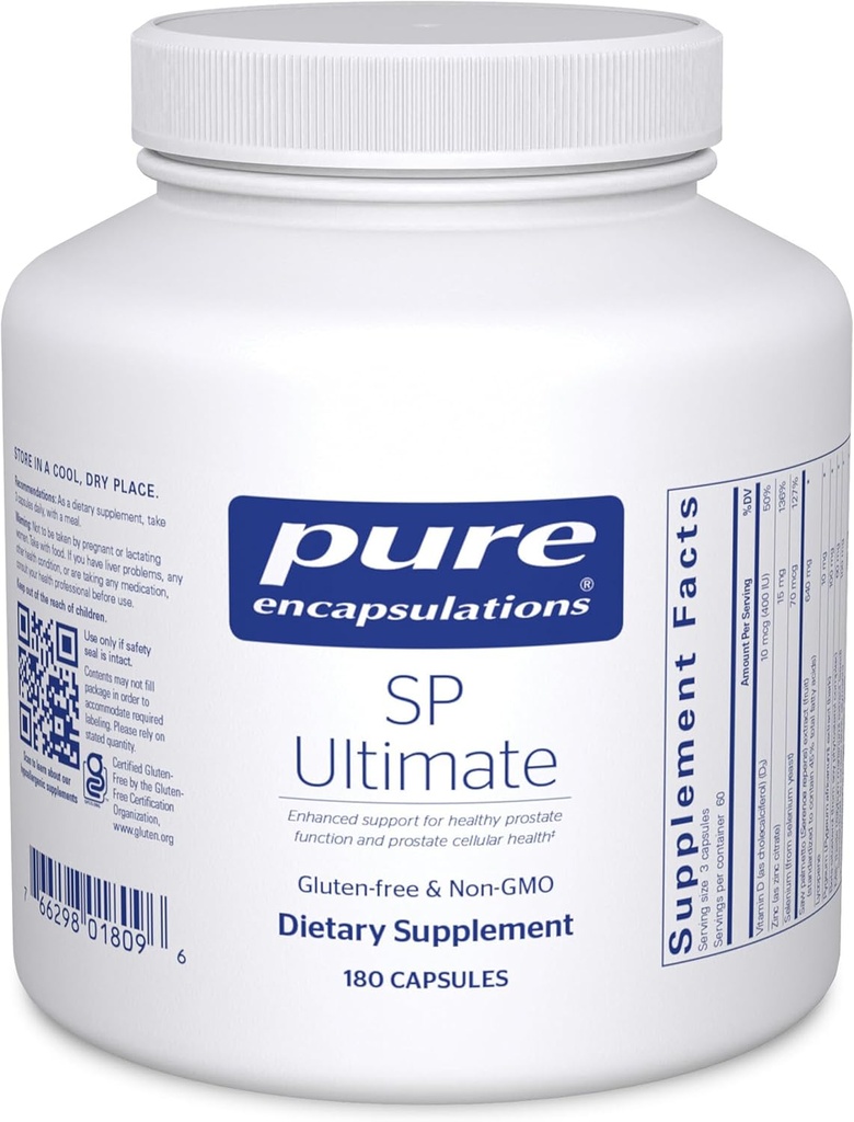 Pure Encapsulations SP Ultimate | Enhance Support for Healthy Prostate Function and Prostate Cellular Health* | 180 Capsules 2
