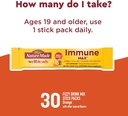 Nature Made Wellblends ImmuneMAX Fizzy Drink Mix, Vitamin C 1500mg, Zinc 15 mg, Vitamin D3 1000 IU (25 mcg), plus B Vitamins and Electrolytes Hydration Blend, 30 Stick Packs 6