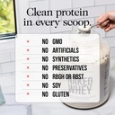 NAKED Whey Isolate Protein - Only 2 Ingredients, 30g Grass-Fed Protein, Zero Carb, Unflavored, Undenatured, Non-GMO, No Soy, Gluten-Free, No Preservatives - 28 Servings 3