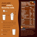 FlavCity All-in-One Protein Smoothie for Kids (Galactic Brownie) - Grass-Fed & Undenatured Whey Protein Powder with 15g Protein & 5g Collagen - Gluten-Free & Non-GMO - 15 Servings 5