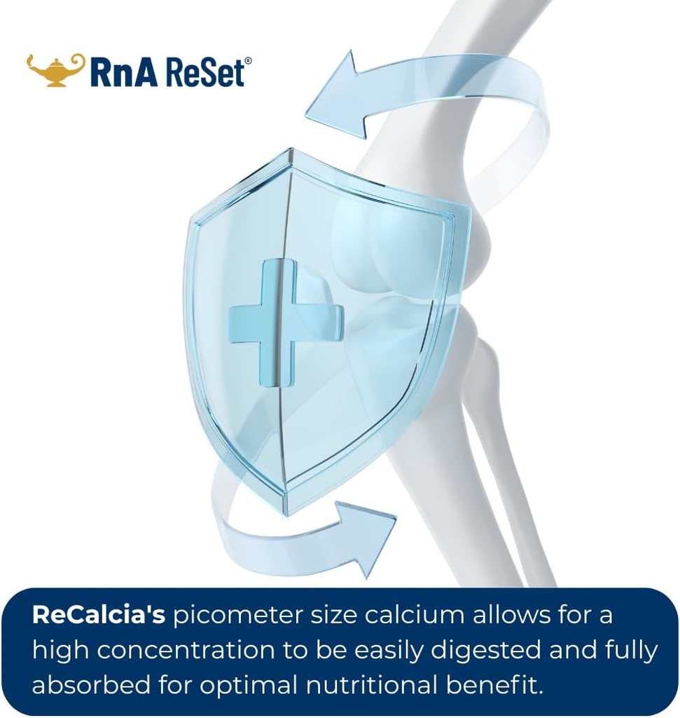 RnA ReSet ReCalcia – Liquid Calcium Supplement, High Absorption Pico-Ionic Formula, 8.1 Fl Oz (1-Pack) 4