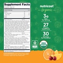 Nutricost Organic Super Greens Powder (30 Servings) Orange Sunrise Flavor - Superfood Supplement Drink Mix 3