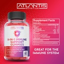 Atlantis Nutrition 60 Tart Cherry Gummies + 8-in-1 Immune Support 60 Gummies 6