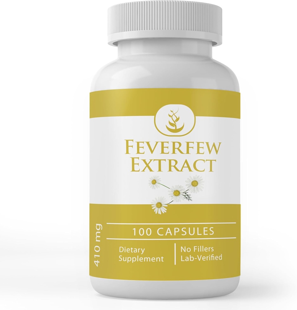 Pure Original Ingredients Feverfew Extract (100 Capsules) Always Pure, No Additives Or Fillers, Lab Verified 2