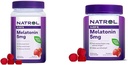 Natrol Melatonin 5mg Gummies 140ct & 90ct Strawberry Sleep Support 2