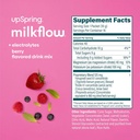 UpSpring Milkflow Electrolyte Berry & Chocolate Breastfeeding Supplement Drink Mixes with Fenugreek to Support Milk Supply* 4