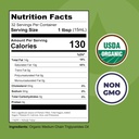 MCT Oil Organic - C10 C8 MCT Oil for Sustained Mental Energy & Focus Support - MCT Oil Organic For Coffee, Smoothies, & More - Palm Free Vegan Keto & Paleo Friendly 16 Fl Oz - Non-GMO - Aceite De Coco 3