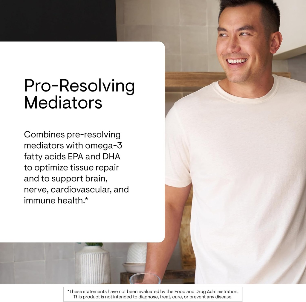 THORNE - Pro-Resolving Mediators - Combines Pre-Resolving Mediators with EPA and DHA - Supports a Balanced Response and Healthy Brain Structure* - 60 Gelcaps 4