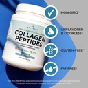 Healthy Skin & Joints Bundle - Premium Vegan Omega-3 (120 Capsules) from Marine Algae + Grass-Fed Collagen Peptides Powder (1kg - 100 Servings) Non-GMO. Radiant Skin, Joints, Bones & Graceful Aging 4