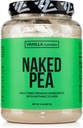 NAKED Vanilla Pea Protein Isolate from North American Farms, Only 3 Ingredients, Vanilla Vegan Protein, Gluten-Free, Soy Free, GMO Free - 2LB 2