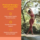 Natural Factors Bioactive Quercetin EMIQ - Immunity Support Supplement with Vitamin C - Quercetin for Upper Respiratory & Heart Health - 60 Vegetarian Capsules (60 Servings) 3