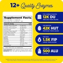 Enzymedica Digest, Full-Range, Everyday Digestive Enzymes, Offers Fast-Acting Gas & Bloating Relief, 180 Count (FFP) 3