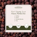 Starwest Botanicals Organic Hawthorn Berries Whole - Dried Loose Leaf Herb for Tea, Jam, & Herbal Extracts, Natural Digestion Support, Certified Kosher, Non-GMO - Bulk 1 lb Bag 5