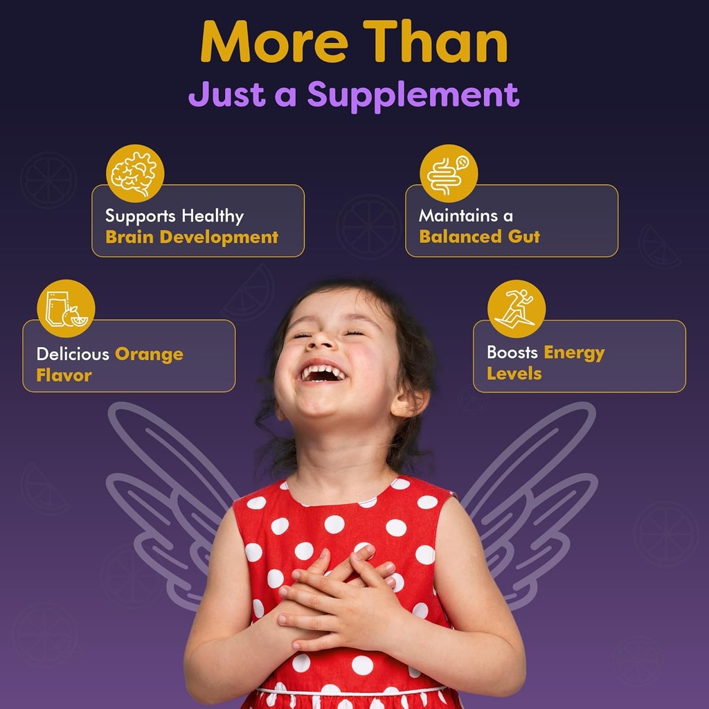 NuBest Tall Fizzy - Bone Strength, Immunity, Digestive Health for Kids Age 4+ & Teens | Probiotic, Calcium, Magnesium from Red Marine Algae, Vitamins | 10 Orange Effervescent Tablets | 2 Weeks Supply 6