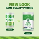 Manitoba Harvest Hemp Yeah Organic Max Fiber Protein Powder, Vanilla, 16oz, with 10g of Fiber, 9g Protein and 1.9g Omegas 3&6 per Serving, Preservative Free, Non-GMO, Packaging May Vary 3