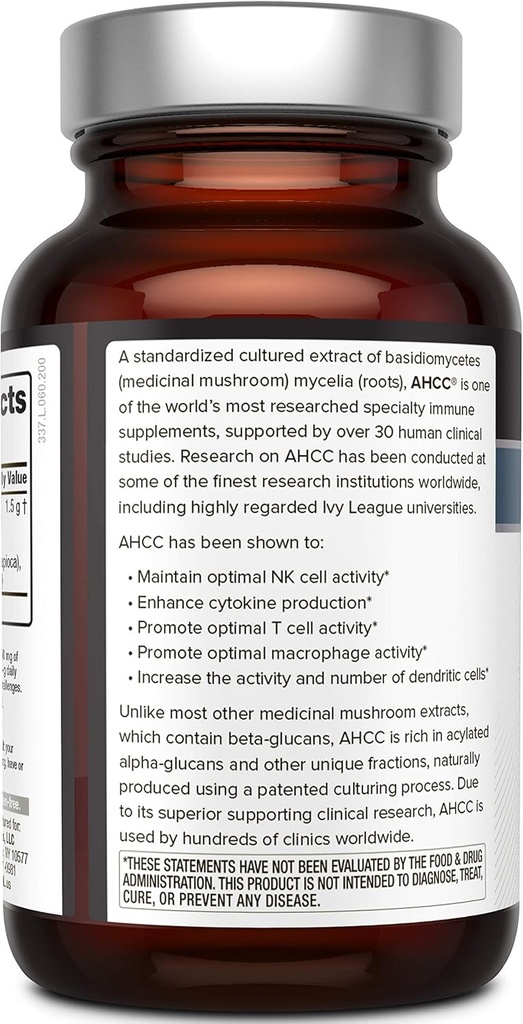 Quality of Life Immune Health Bundle - Featuring Kinoko Platinum AHCC 750mg and Allerfin 5