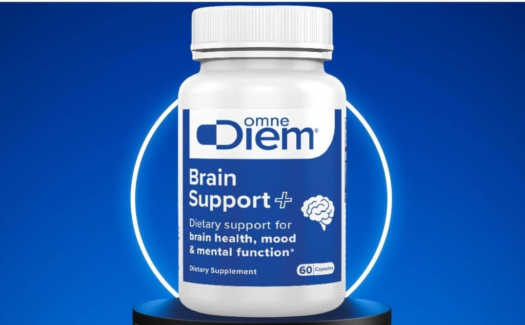Omne Diem Brain Support with Cerenx and MecobalActive, 60 Capsules – Dietary Supplement for Brain Health, Mood & Mental Function 4