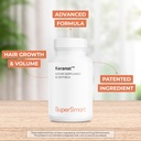 Supersmart - Keranat (Advanced Formula with Biotin) - Hair Supplement for Volume & Growth - Hair Loss Vitamins | Non-GMO & Gluten Free - 60 Softgels 4