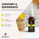 BEE and You Propolis Nasal Spray, 100% Pure Propolis Extract, Sinus & Congestion Relief, Natural Decongestant, Allergy Support, Nasal Moisturizing Spray | 1 fl oz 6
