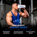 Evogen Amino K.E.M. - EAA & BCAA Powder Pump Volumizer | BCAAs Amino Acids Supplement for Blood Flow, Muscle Growth, & Hydration | Blueberry Apple | 30 Servings 5
